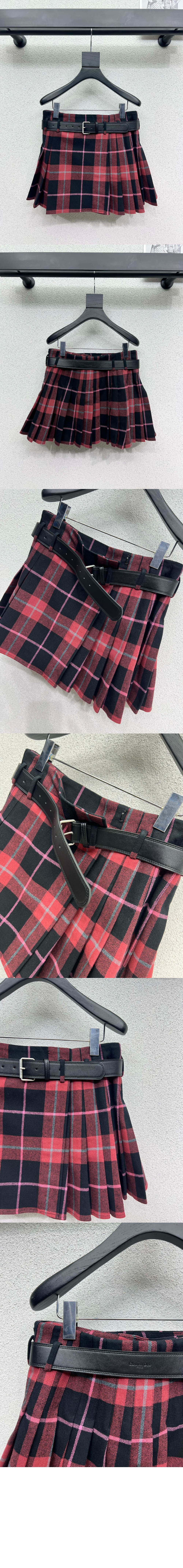 벨트 쇼트 플리츠 치마바지 > Etc - 기타제품