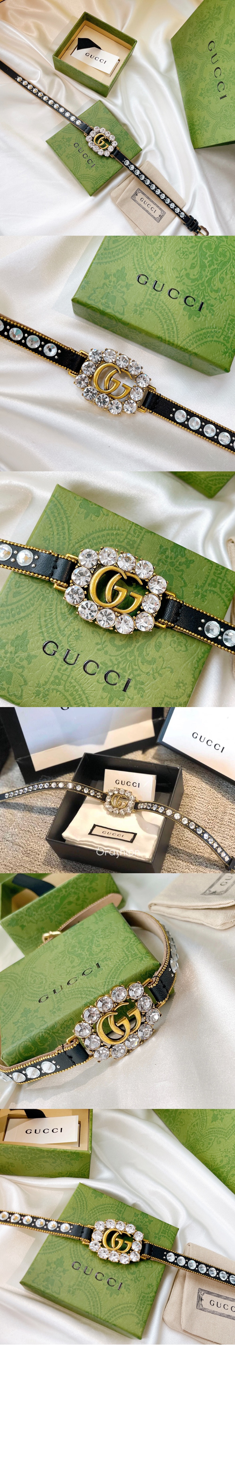 더블 G 레더 목걸이 553396 > Etc - 기타제품