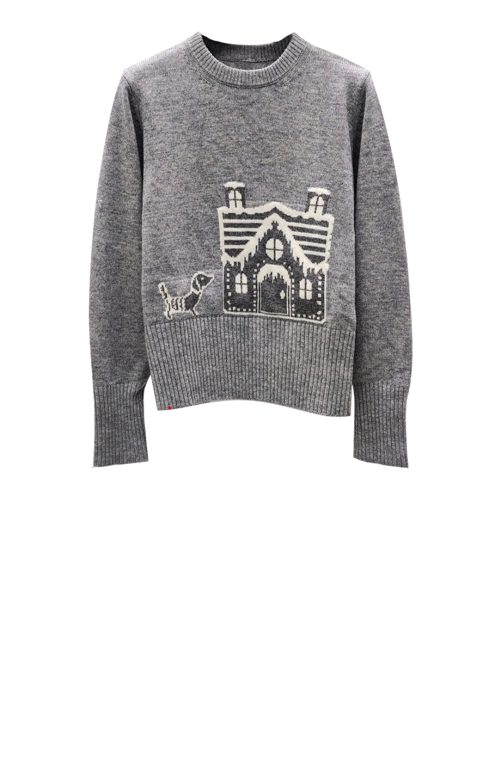 프린트 니트 톱 > 톰브라운