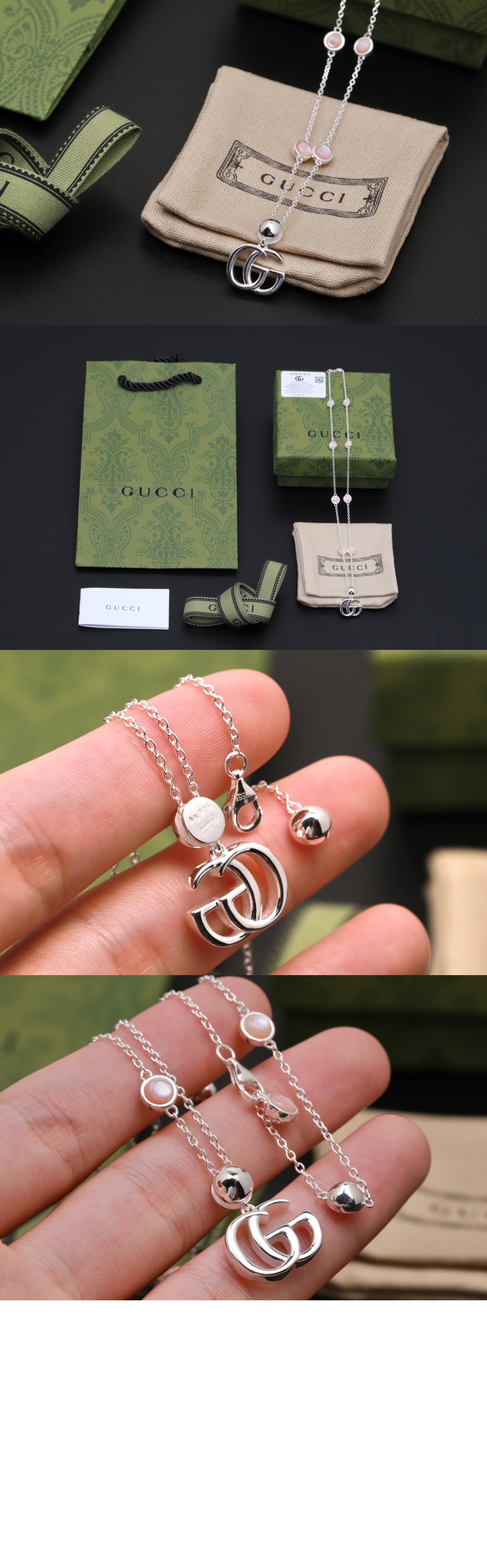 더블 G 자개 목걸이 527399 > Etc - 기타제품