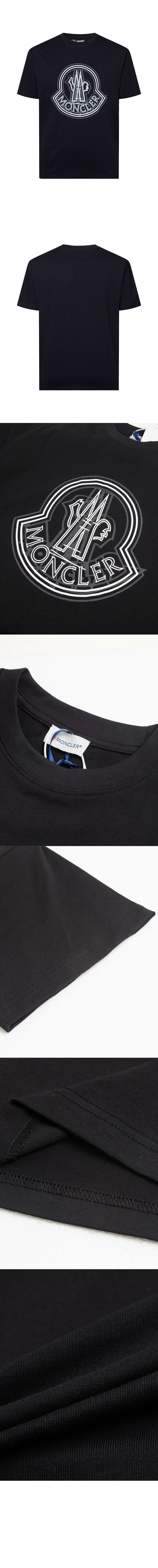 로고 프린트 반팔 > T-shirt - 티 셔츠