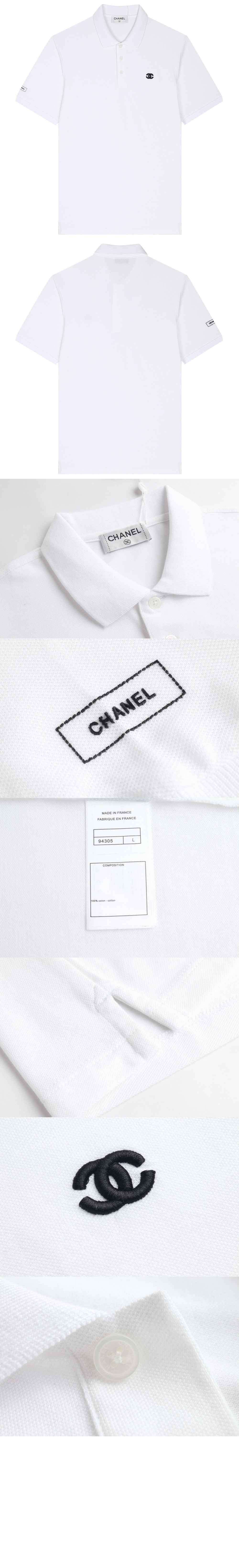 로고 프린트 반팔 > 샤넬