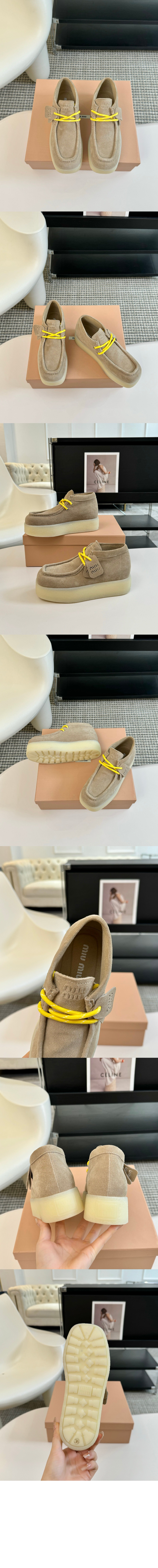 스웨이드 델라베 웨지 앵클 부츠 5T263E > Etc - 기타제품