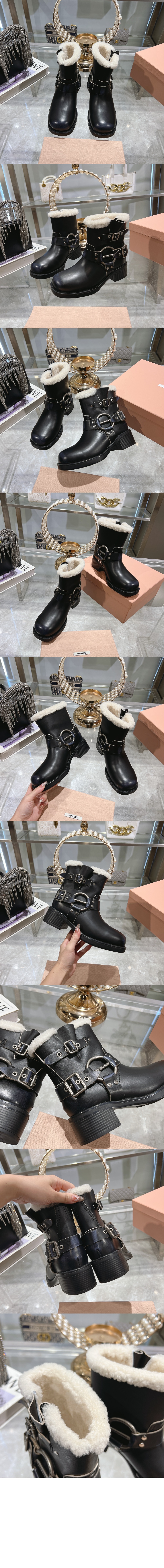 시어링 바이커 부츠 5T953D > Boots - 부츠