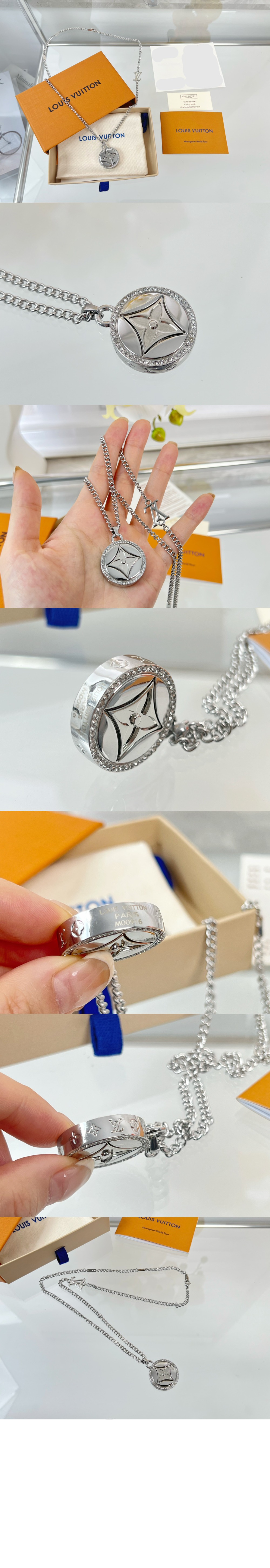 트위스티드 플라워 펜던트 목걸이 M00916 > Etc - 기타제품