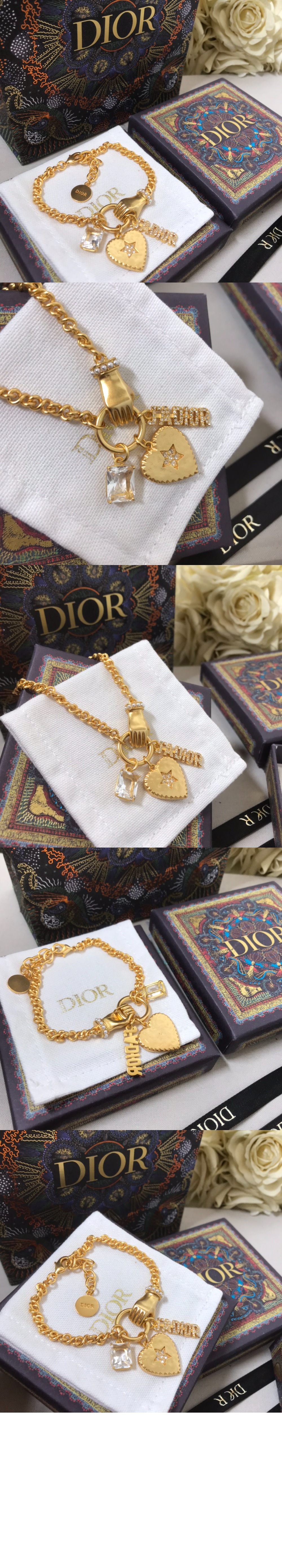 Jadior 손바닥 팔찌 B1434 > 디올