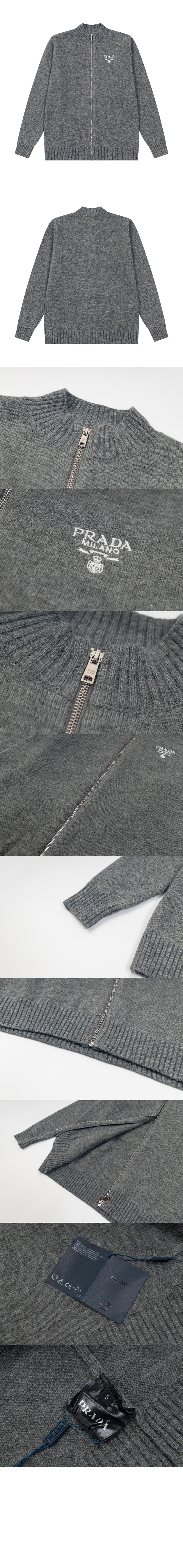 캐시미어 가디건 > 프라다