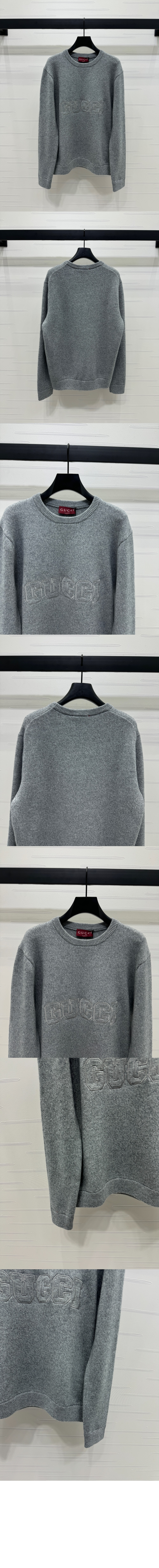 자수 장식의 울 니트 스웨터 > Etc - 기타제품