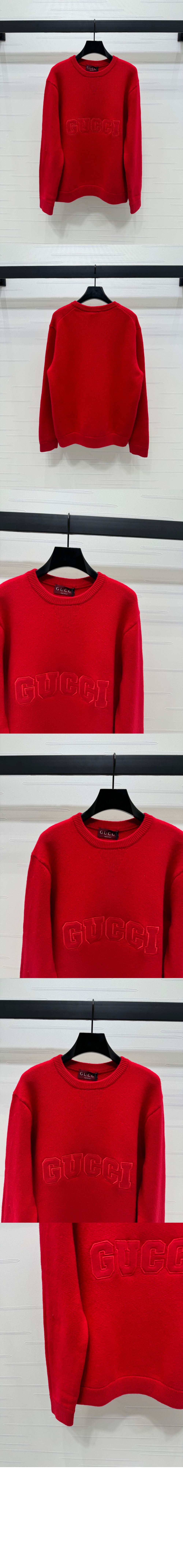 자수 장식의 울 니트 스웨터 > Etc - 기타제품