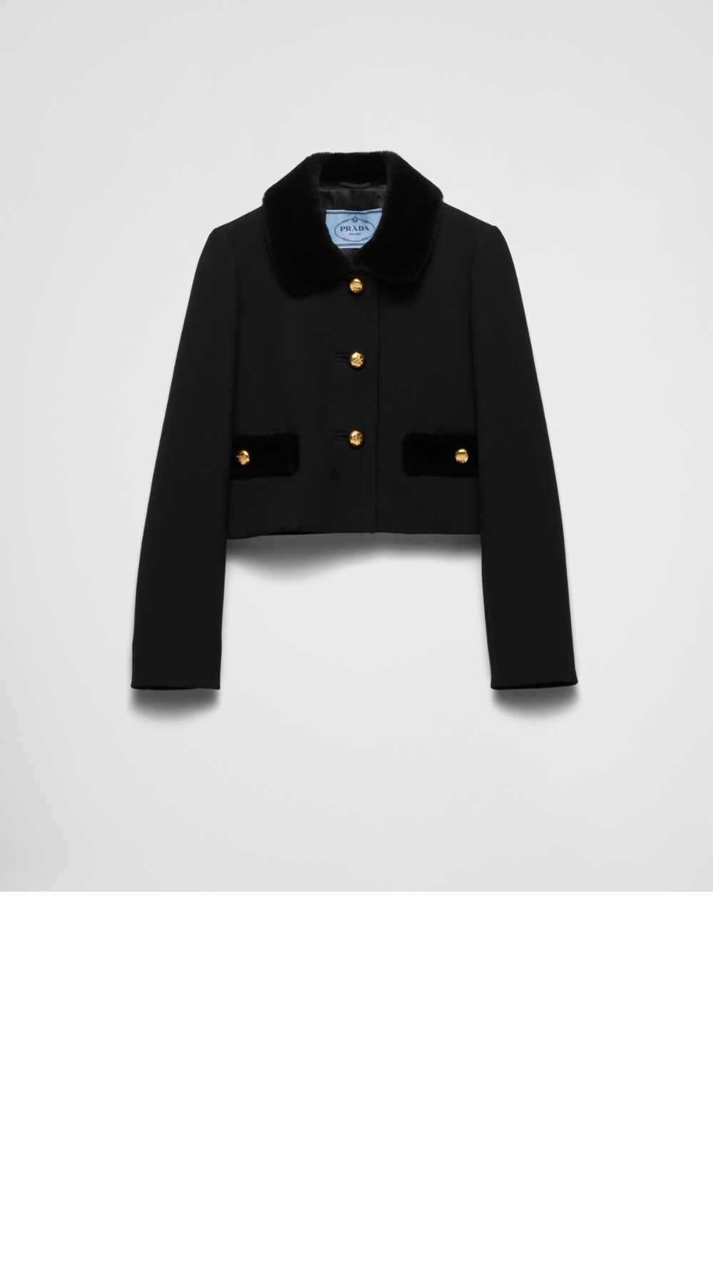 나떼 싱글브레스트 재킷 > 프라다
