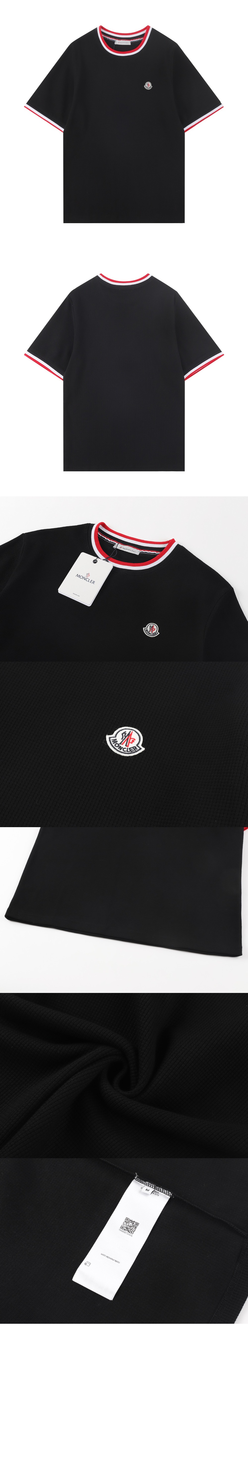 로고 패치 코튼 티셔츠 > T-shirt - 티 셔츠