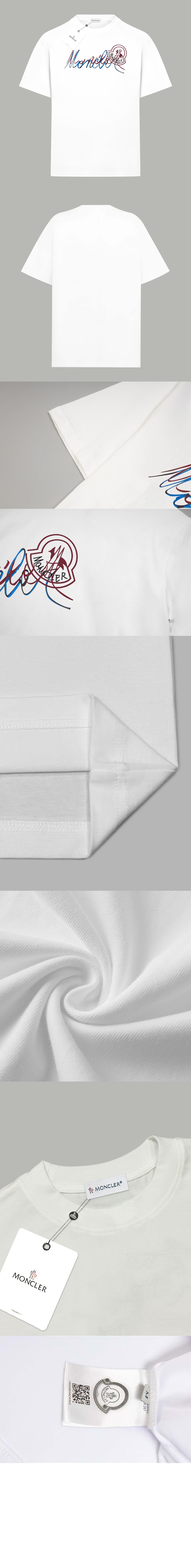 로고 프린트 반팔 > T-shirt - 티 셔츠