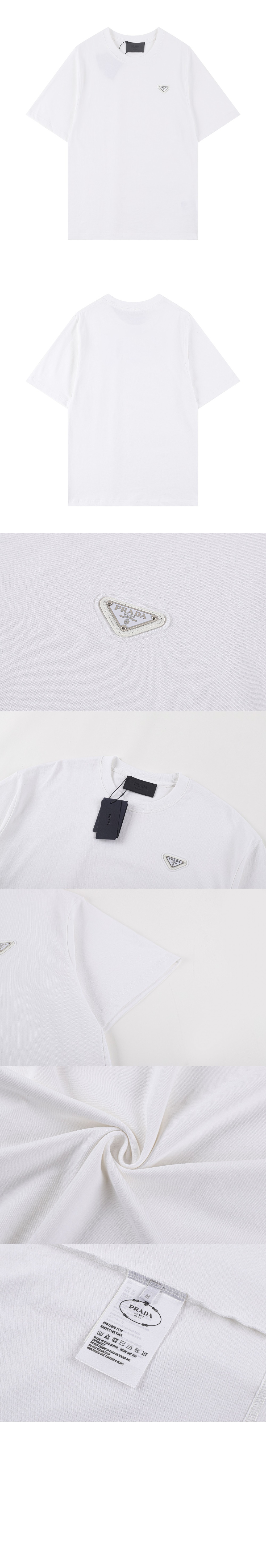 코튼 티셔츠 > 프라다
