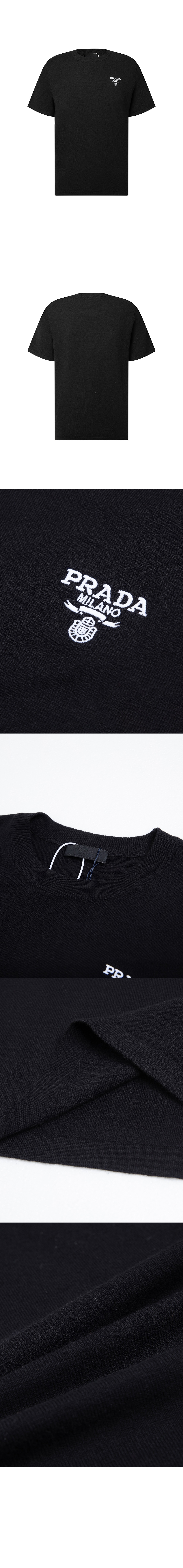 코튼 티셔츠 > 프라다