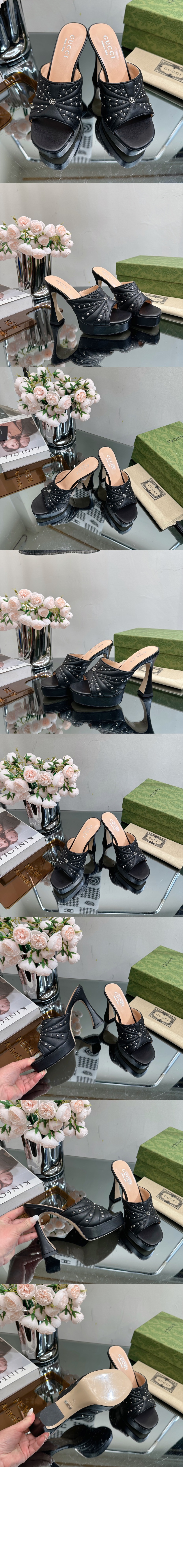 힐 슬라이드 샌들 블랙 ‎723404 > Etc - 기타제품