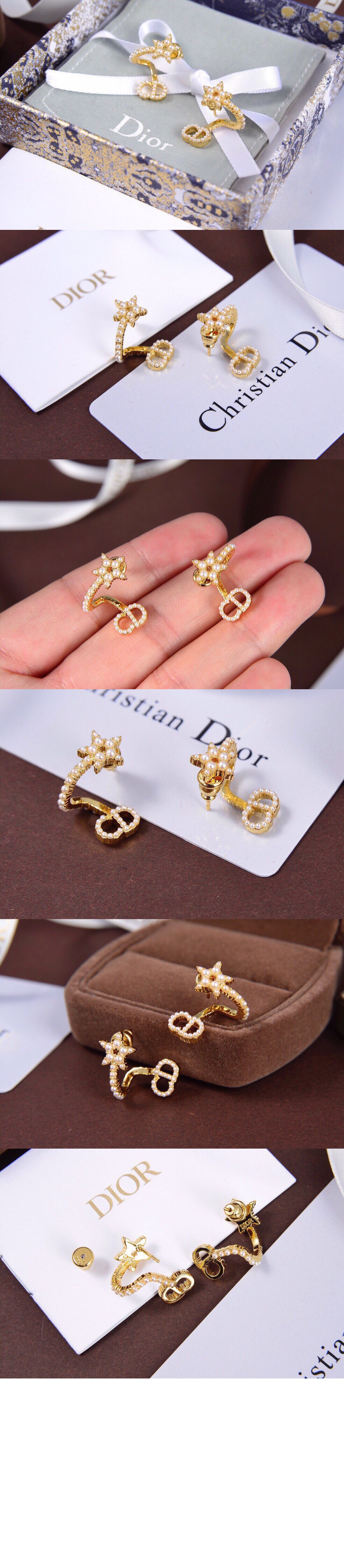 클레어 디 룬 귀걸이 E1099 > 디올