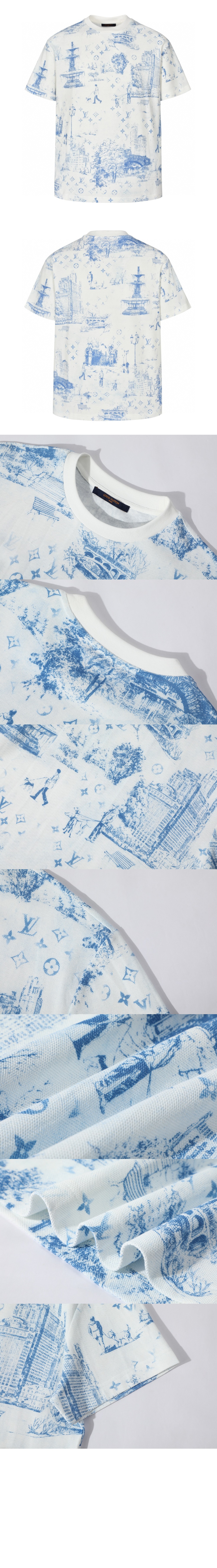 프린티드 코튼 피케 티셔츠 > Etc - 기타제품