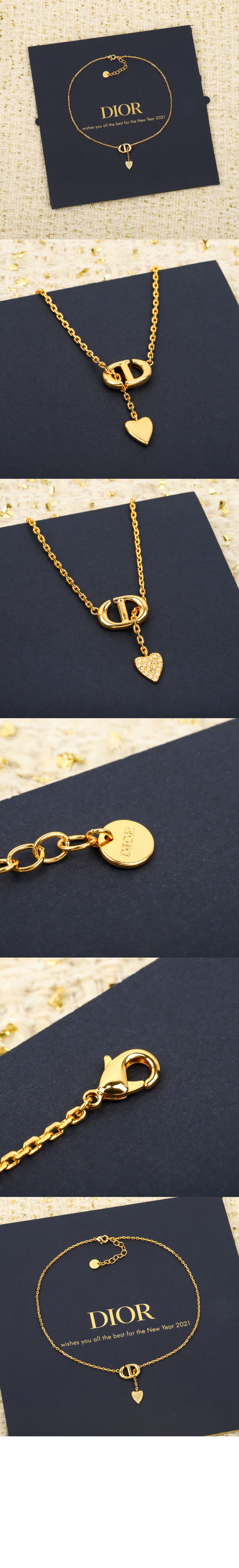 CD Navy 목걸이 N3118 > 디올