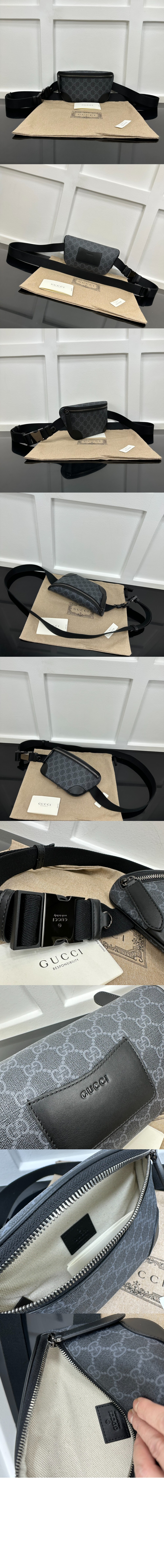 GG 엠블럼 스몰 벨트백 821165 > GG Emblem -  GG 엠블럼