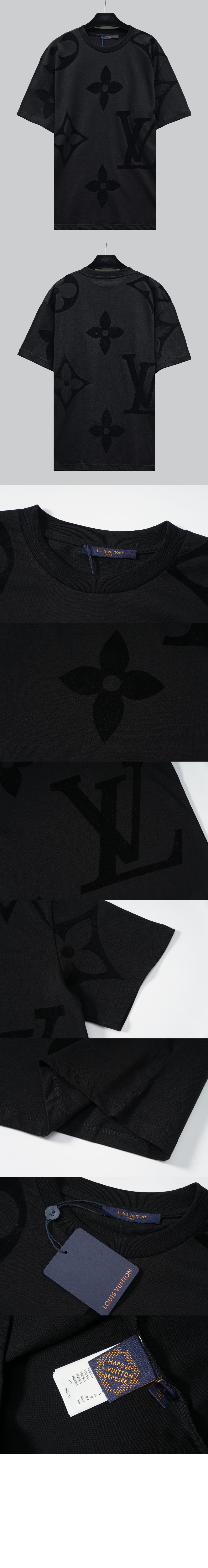 모노그램 쇼트 슬리브드 코튼 크루넥 > Etc - 기타제품