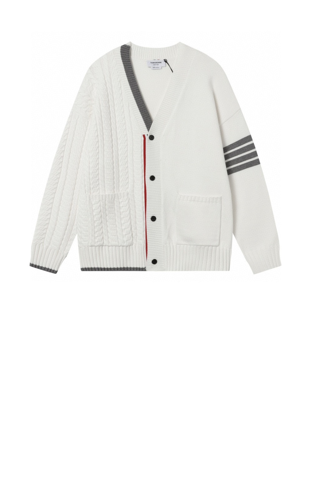 캐시미어 카디건 > 톰브라운