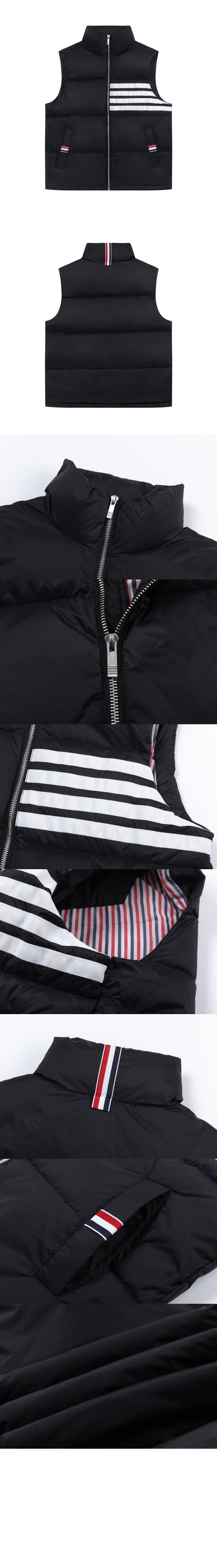 민소매 다운 재킷 > 톰브라운