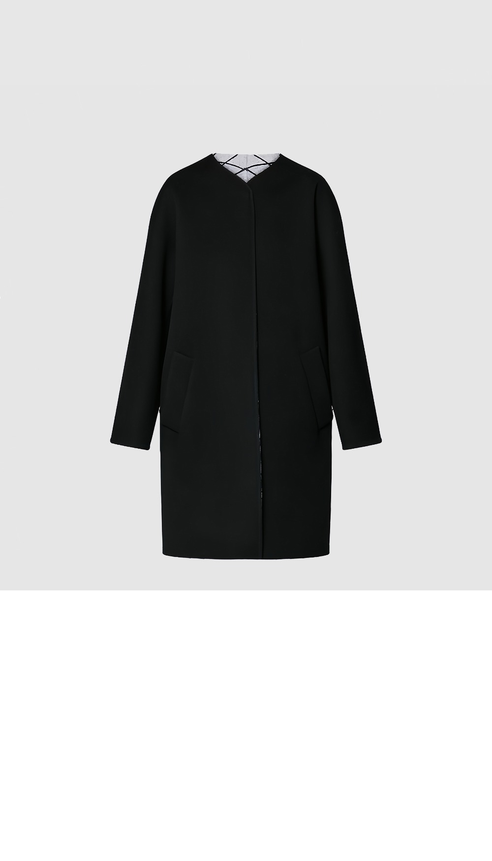 말타쥬 자카드 더블 페이스 코트 > Etc - 기타제품