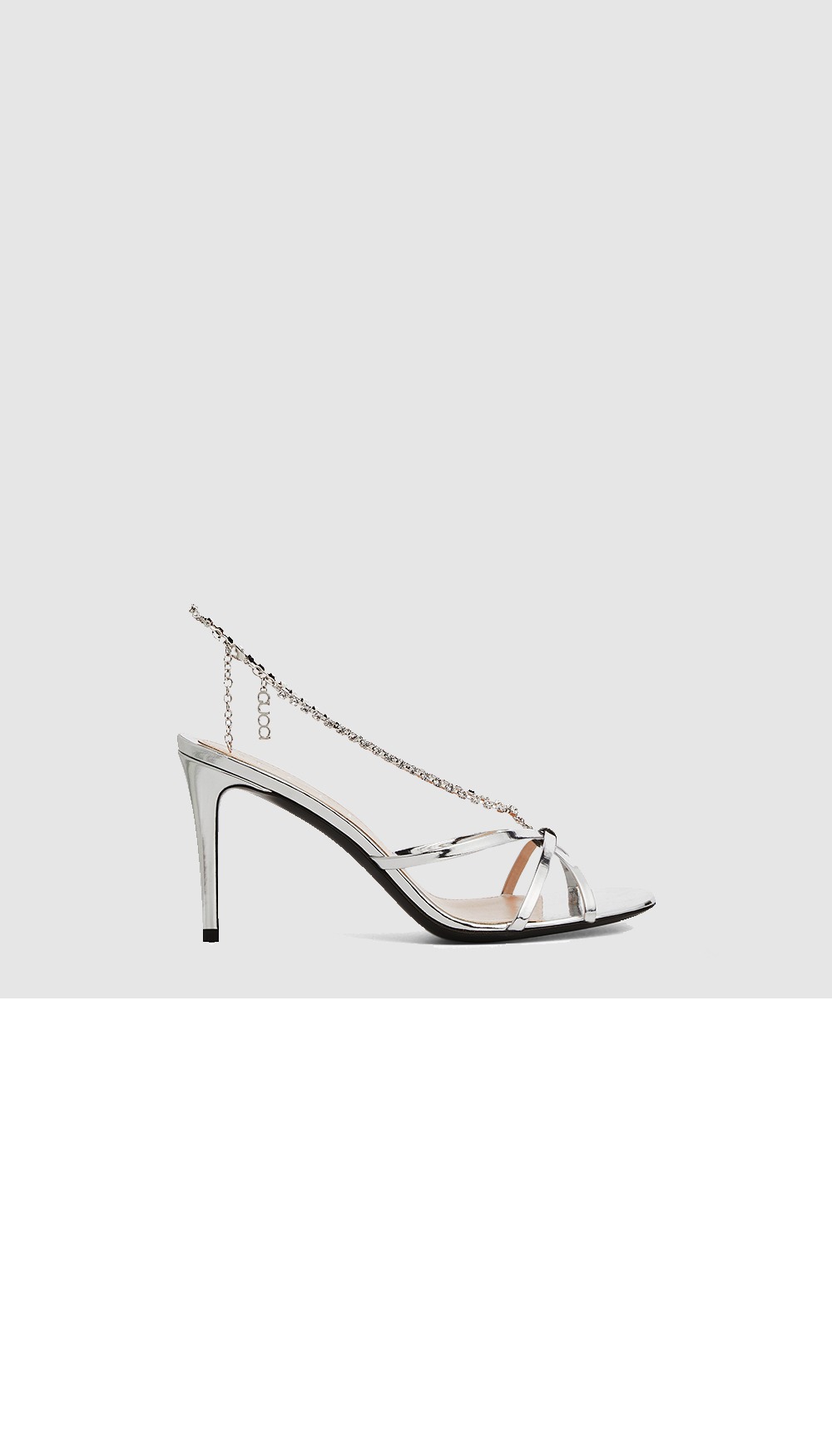 크리스탈 체인 샌들 794313 > Jordaan GG - 크리스털 로퍼