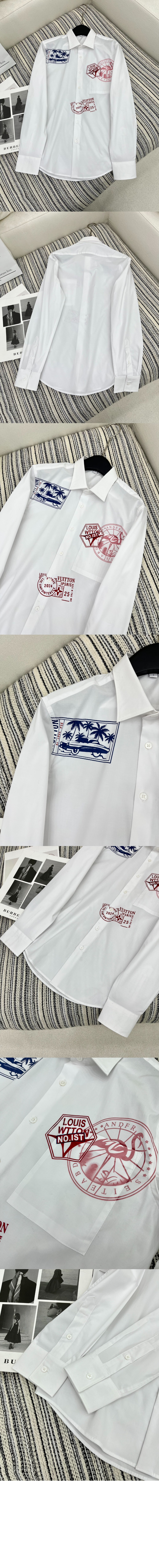 트래블 스탬프 롱 셔츠 > Etc - 기타제품