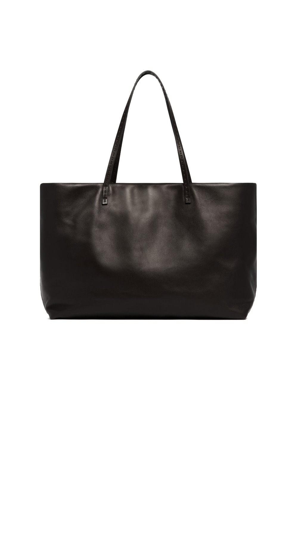 뉘앙스 블랙 레더 토트백 W1727L > Nuance - 뉘앙스