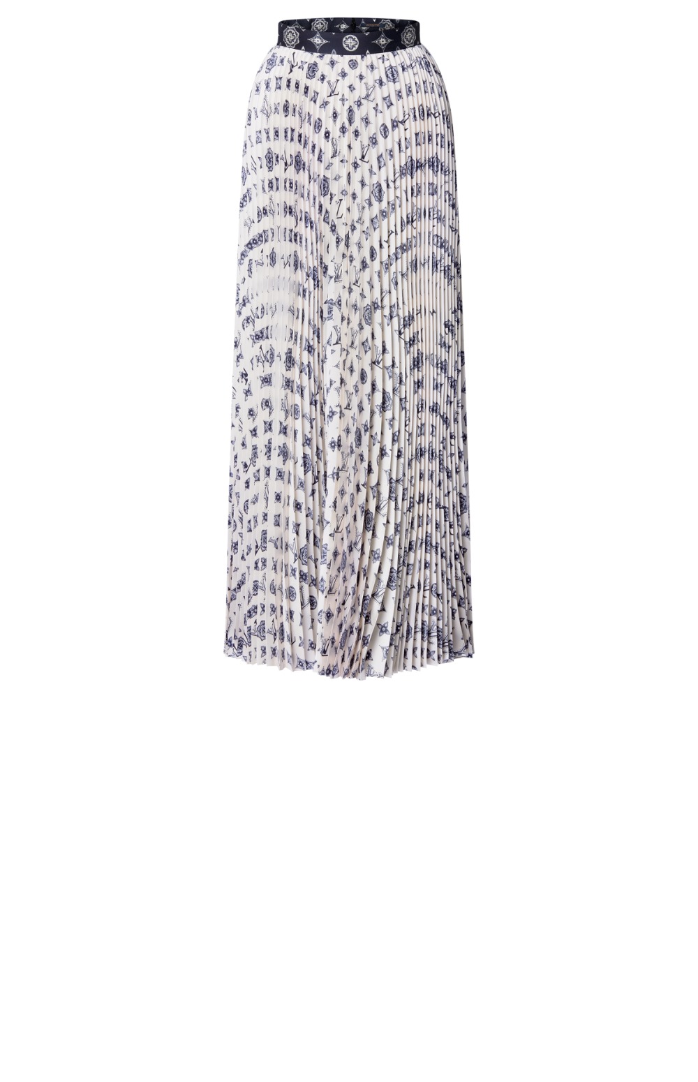 모노그램 실크 플리티드 스커트 > Etc - 기타제품