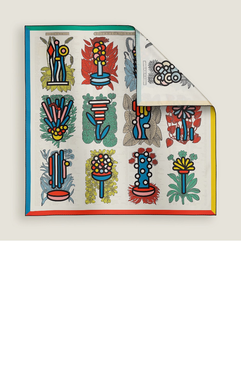 Botanica Grafica 더블 페이스 스카프 90 > 에르메스