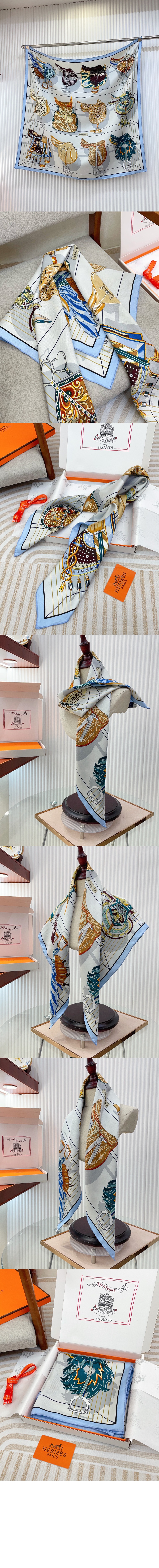 Tous en Selle 스카프 90 > 에르메스