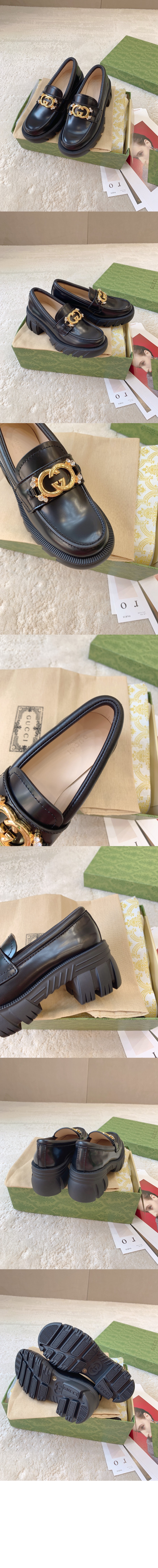 러그 솔 인터로킹 G 로퍼 700271 > Interlocking G - 인터로킹 G