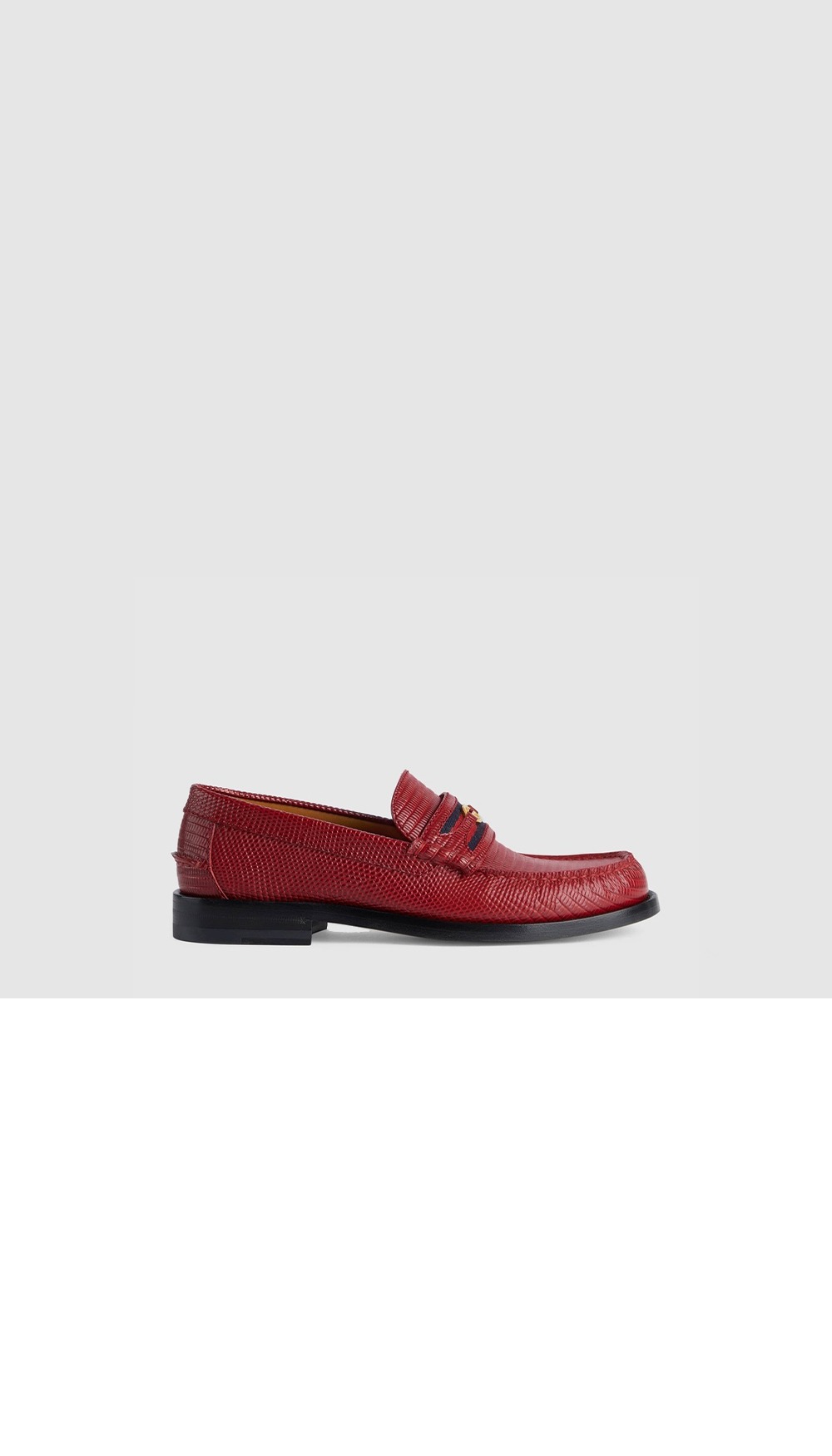 리자드 가죽 로퍼 707698 > Jordaan - 조던 로퍼