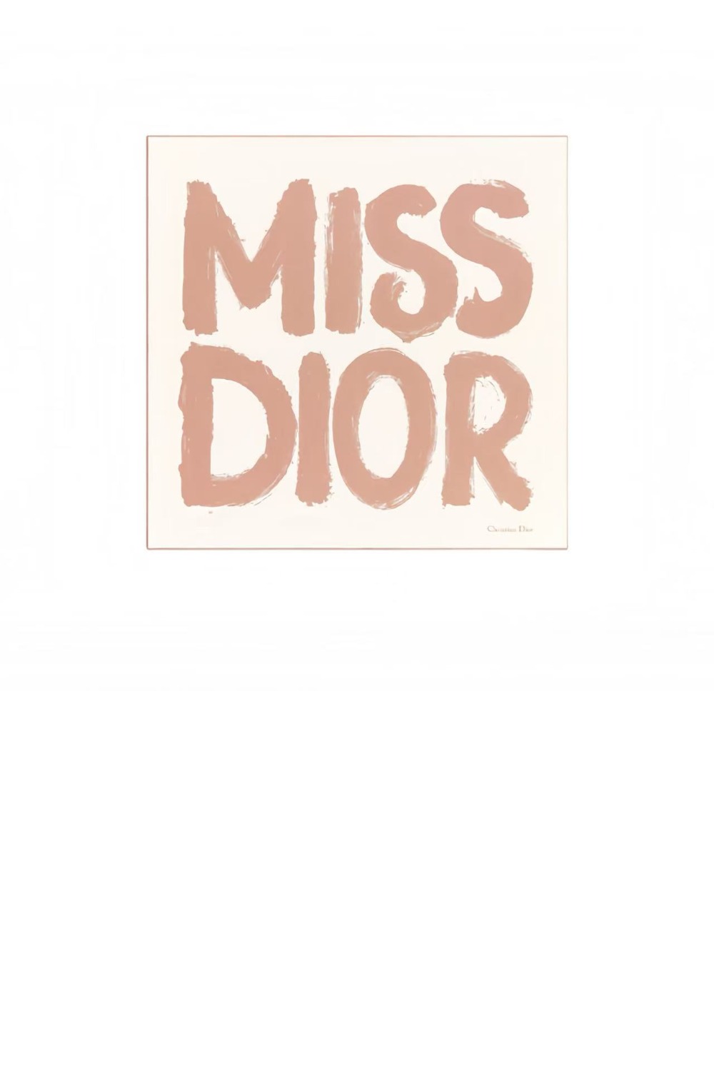 MISS DIOR 올오버 90 스퀘어 스카프 45MID > 디올