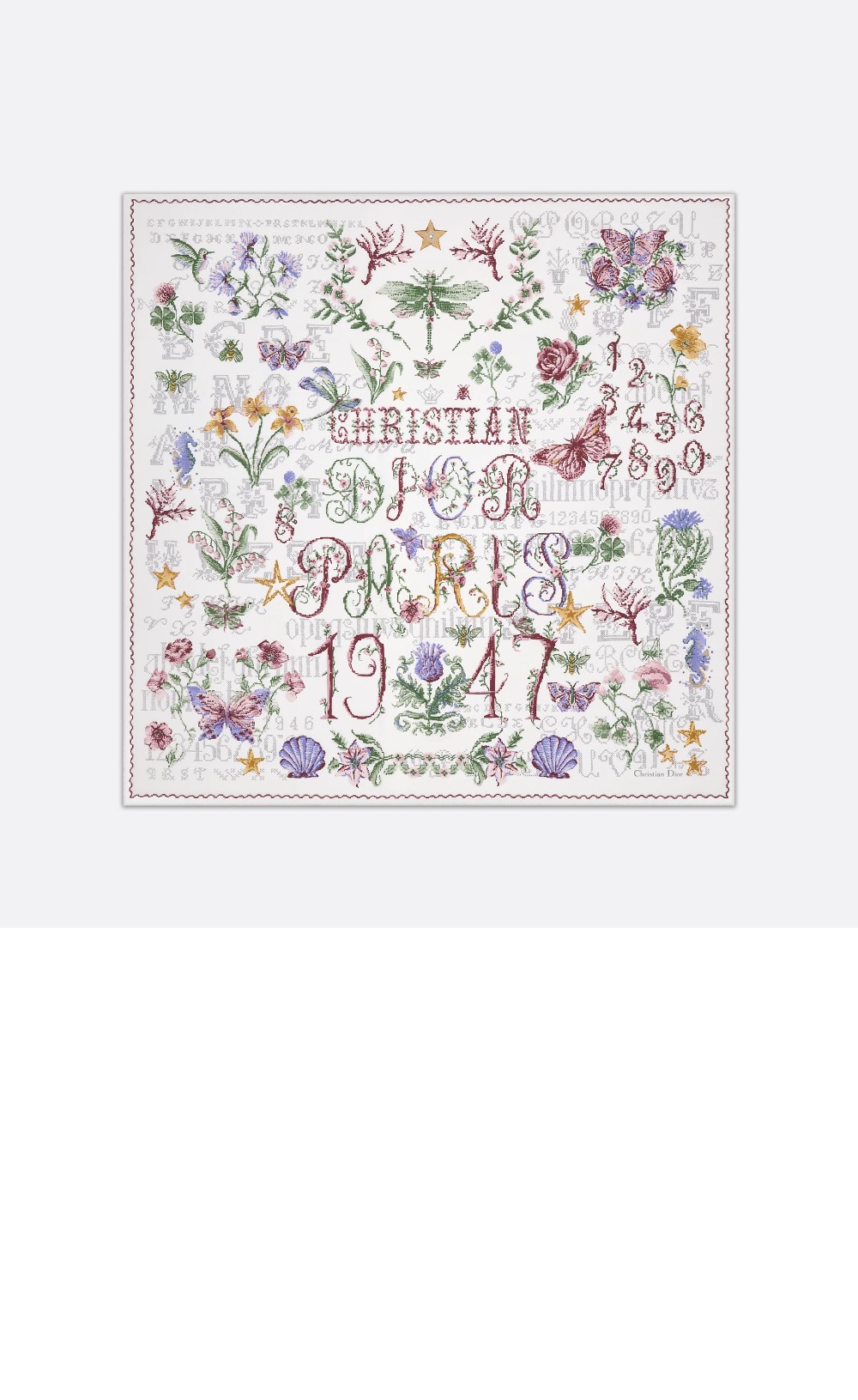 Christian Dior 1947 90 스퀘어 스카프 51CRO > 디올