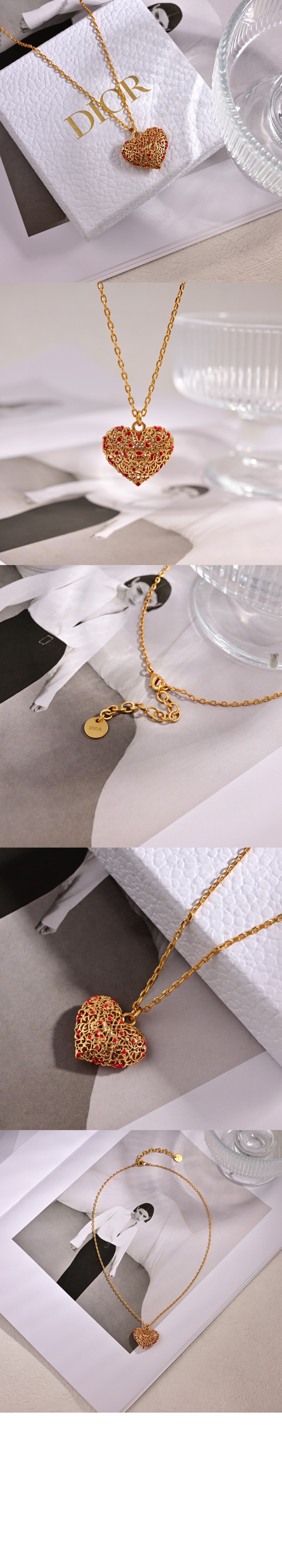 Dioramour Cœur des Curiosités 목걸이 N3119 > 디올