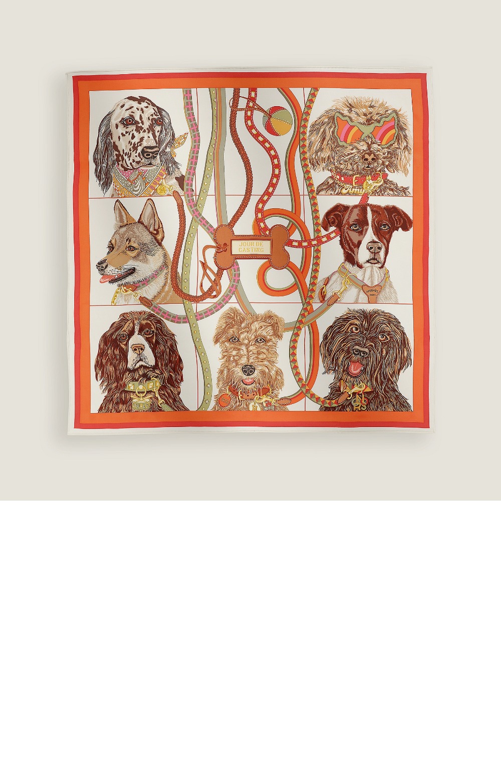 Jour de Casting 스카프 90 > 에르메스