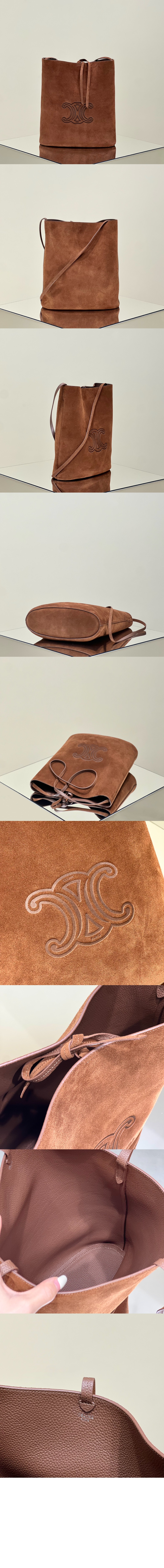 버킷 트리옹프 엠보싱 스웨이드 카프스킨 194953 > Etc - 기타제품