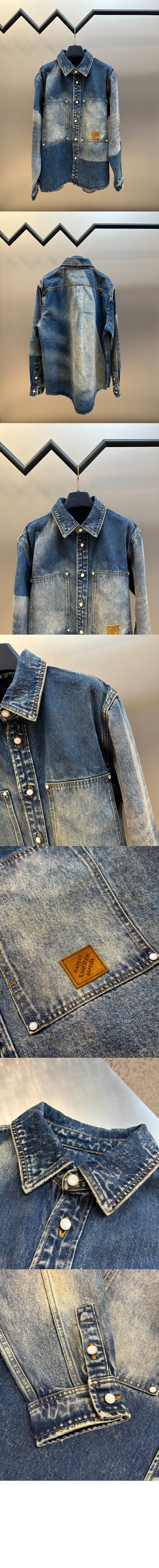 선페이디드 이펙트 데님 롱 슬리브드 셔츠 > Etc - 기타제품