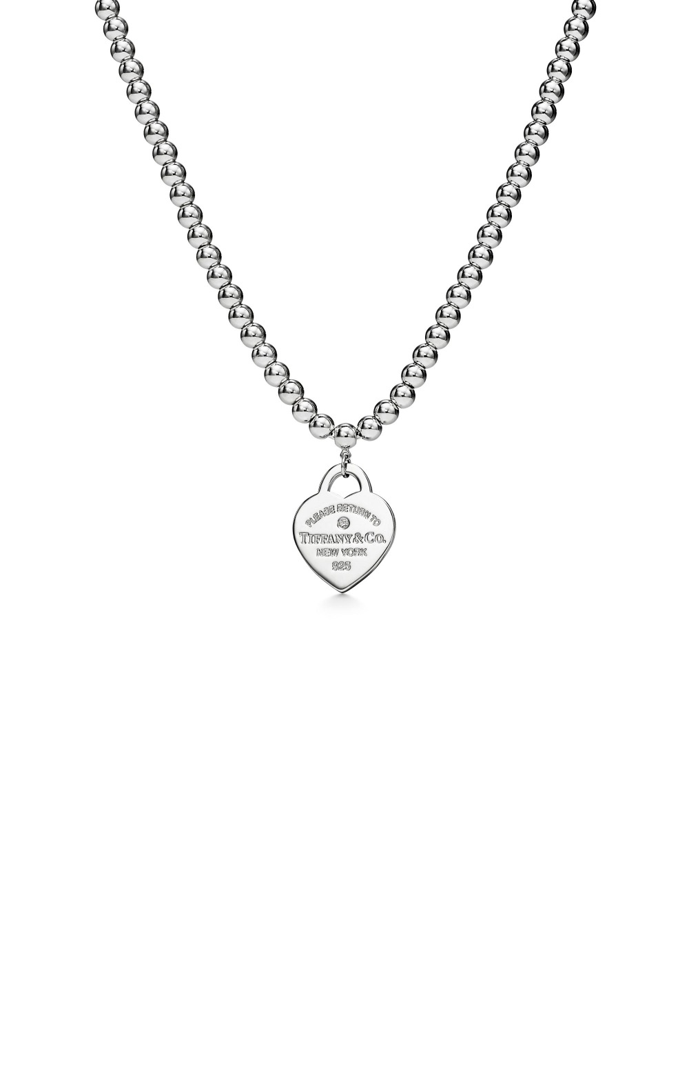 티파니 하트 태그 비드 네크리스 > Etc - 기타제품