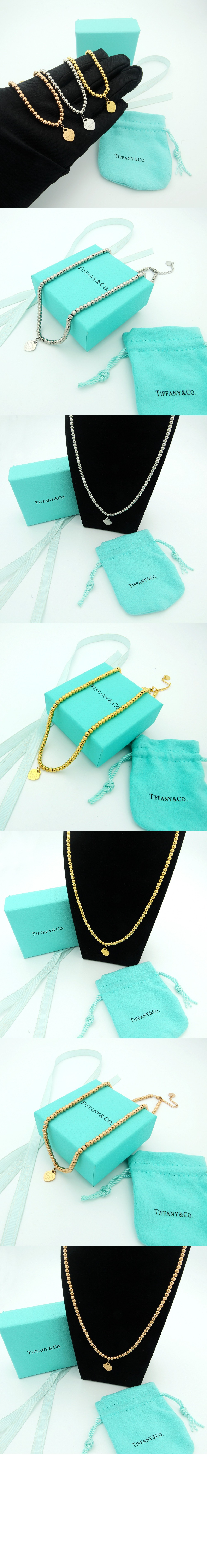 티파니 하트 태그 비드 네크리스 > Etc - 기타제품