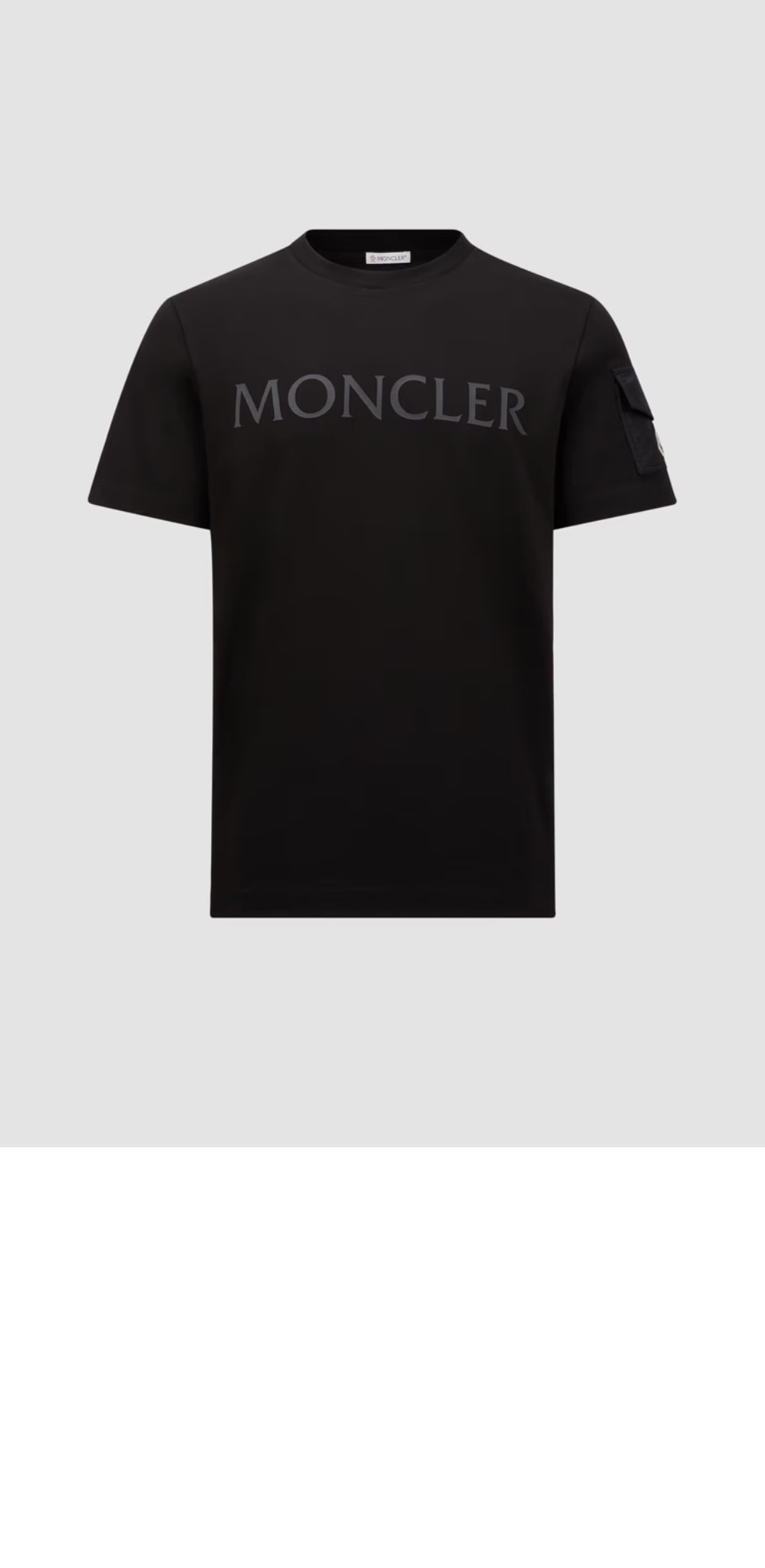 라미네이트 로고 코튼 티셔츠 > T-shirt - 티 셔츠