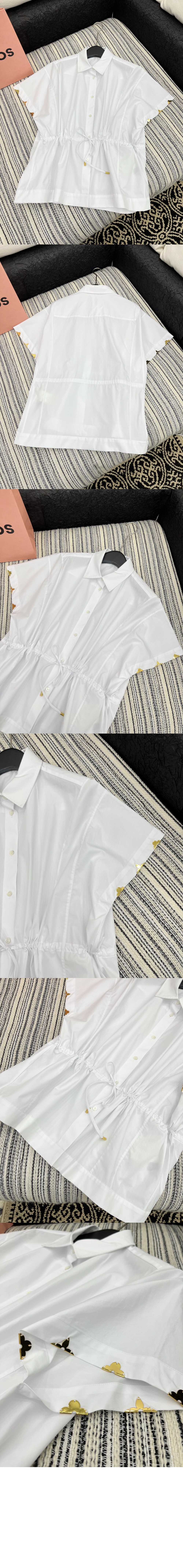 드로스트링 웨이스트 코튼 포플린 셔츠 > Etc - 기타제품