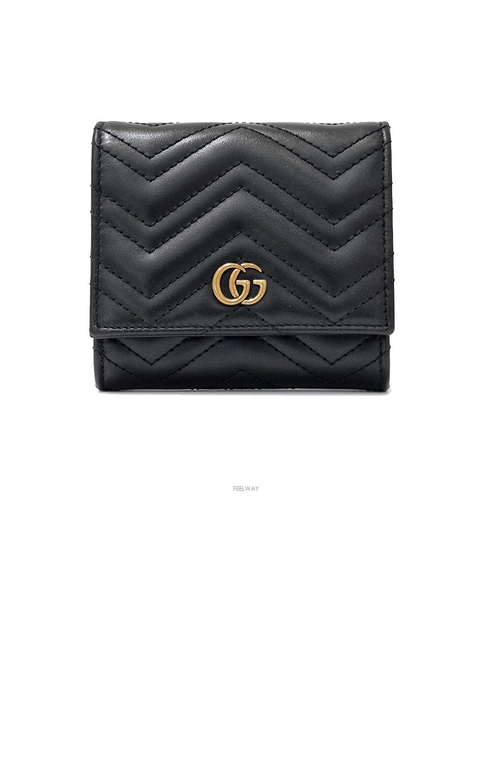 GG 마몽 플랩 반지갑 598629 > GG Marmont - GG 마몽