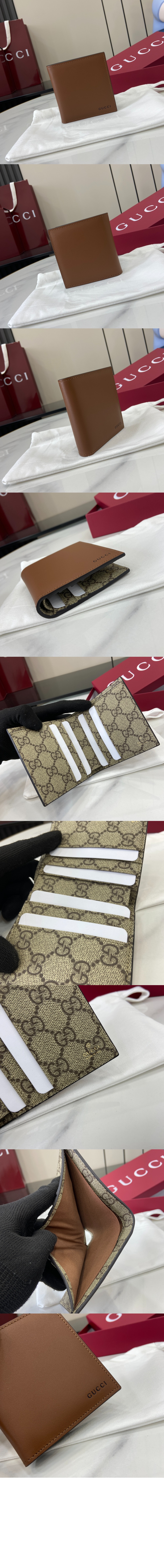 GG 엠블럼 엠보스 반지갑 818949 > GG Emblem - GG 로고