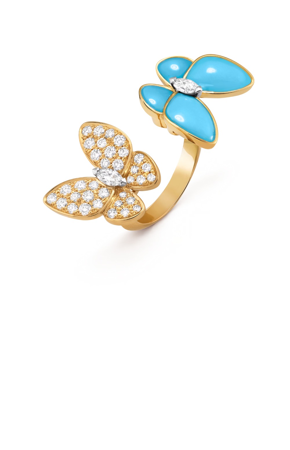 투 버터플라이 비트윈 더 핑거 링 7UZ00 > Etc - 기타제품