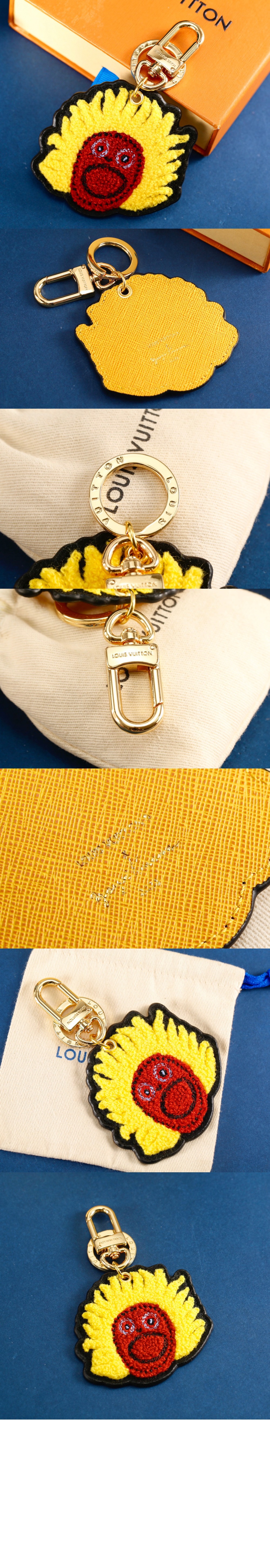 여성  LV x YK 페이스 키 링 M01130 > Etc - 기타제품