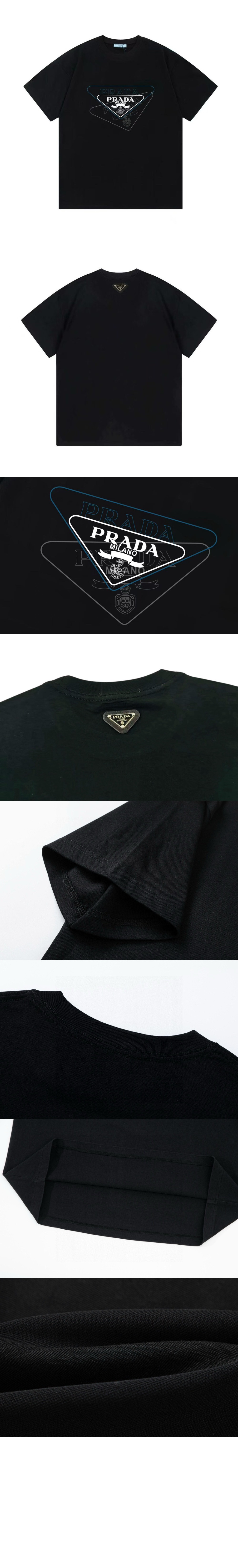 코튼 티셔츠 > 프라다